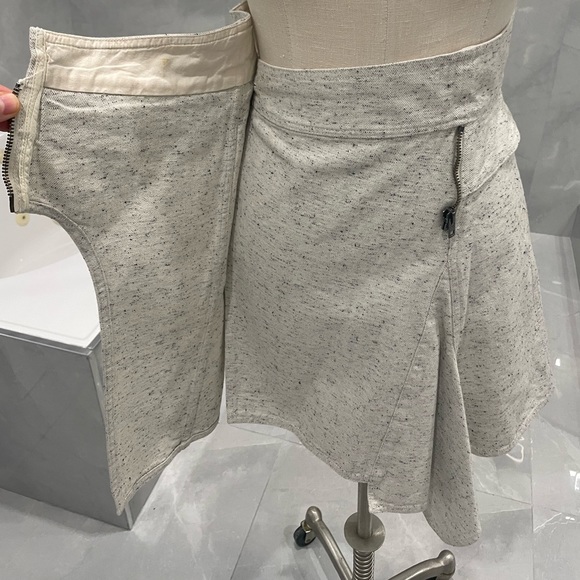 ISABEL MARANT HIGH WAIST SKIRT WITH A BELT SIZE 38 - Picture 3 of 16